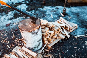 Firewood at Helsinki Sauna Day. Image: Eetu Ahanen / Helsinki Marketing