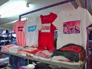 T-shirts are also available from Jeans outlet.