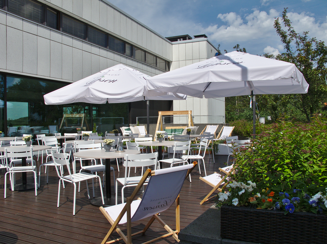 Restaurant Meritorppa terrace.