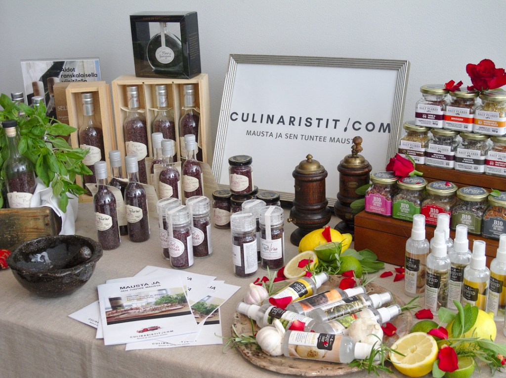 Culinaristit.comin laaja valikoima on nähtävillä verkkokaupassa.  Kuva: Ideal Helsinki.