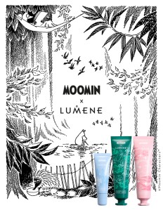 The new Lumene skin care formulaMoomin X Lumene