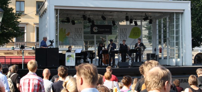 Jazz-musiikkia Jazz-Espa konsertissa. Kuva: Savoy-teatteri / Kulttuuri Helsinki.