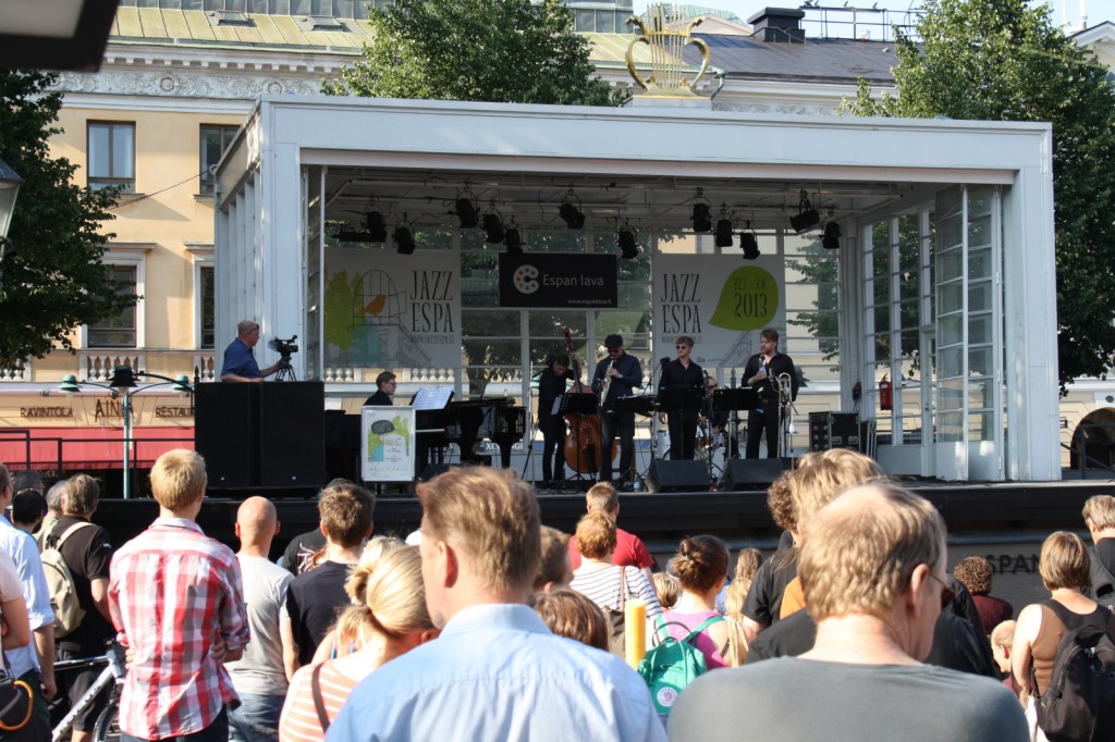 Jazz music at Jazz-Espa concert on Espa stage. Image: Savoy theater / Kulttuuri Helsinki.