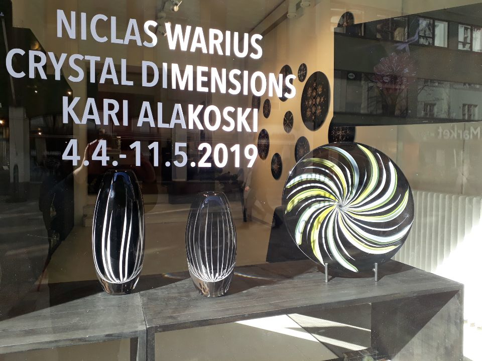 Crystal Dimensions -näyttely - Galleria Mafka & Alakoski. Kuva: Pia Maria Montonen