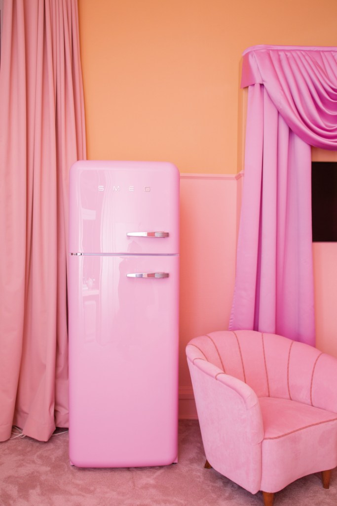 Klaus K & Valio Sweet Suite - Freezer full of ice cream. Image: Valio