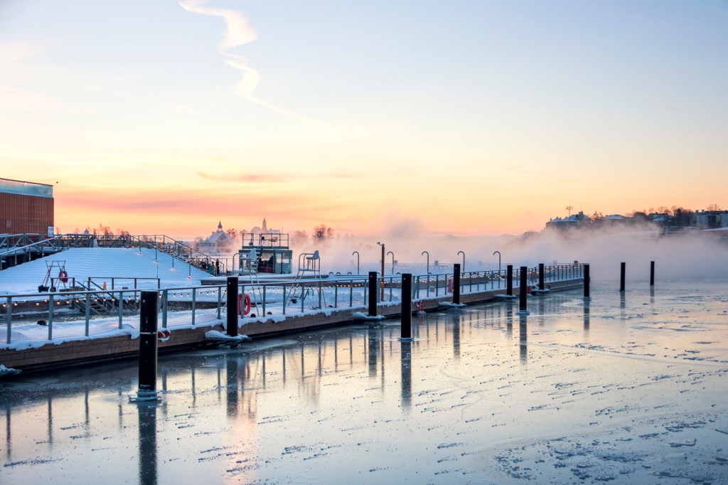 Allas Sea Pool talvella. Kuva: Allas Sea Pool