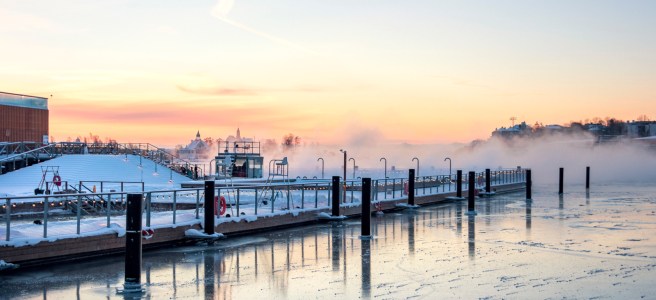 Allas Sea Pool talvella. Kuva: Allas Sea Pool