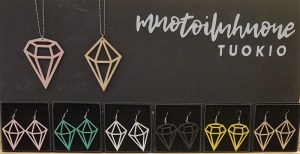 Tuokion uusiokoruja I love me- messuilla. Kuva Ideal Helsinki