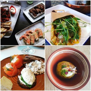 Four snacks or lunch ideas in Helsinki.